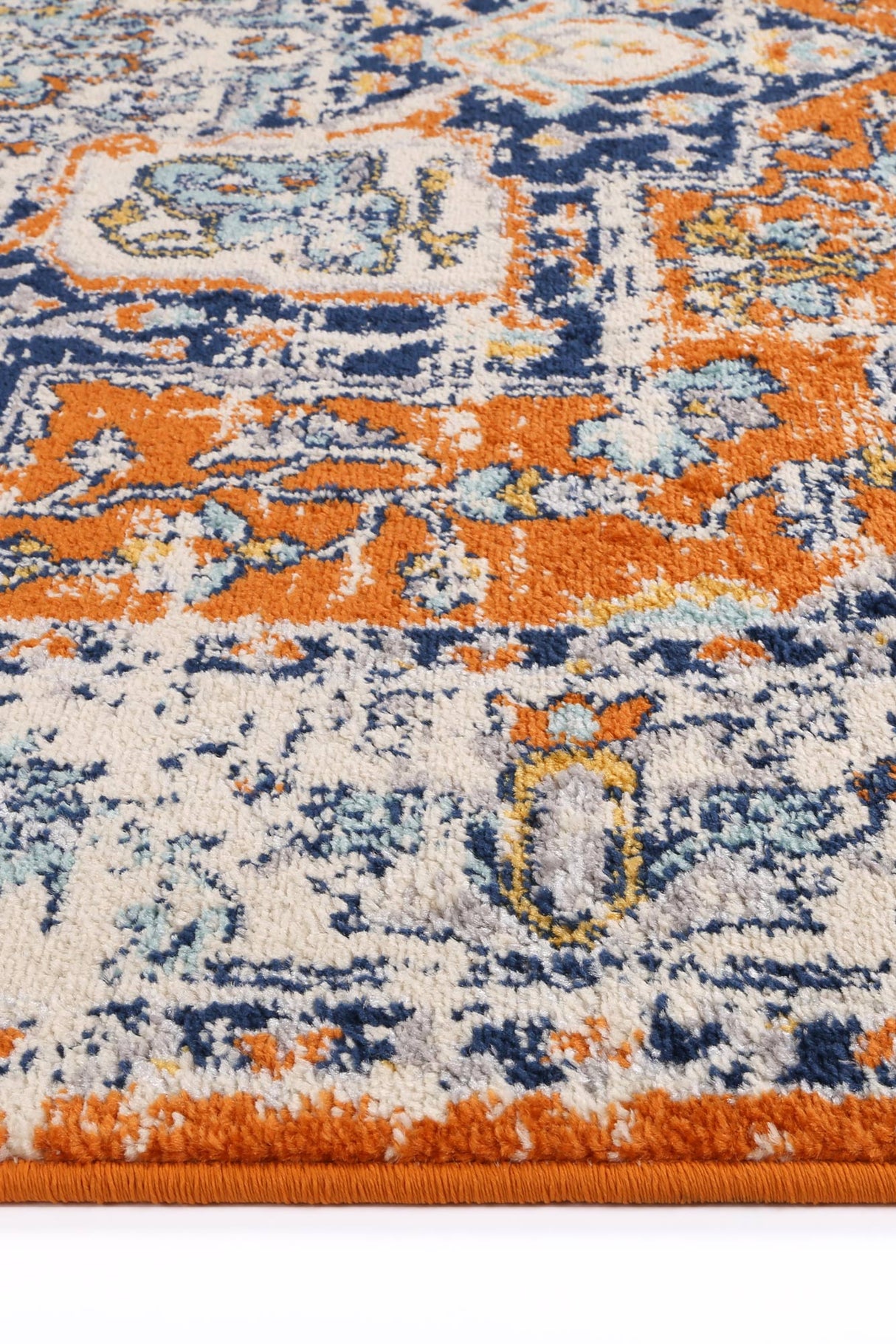 Palermo Caltanissetta Rust Rug