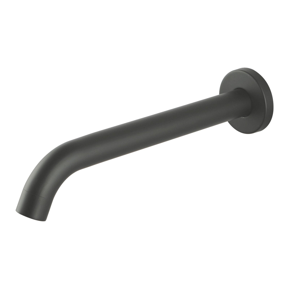 Pentro Round Bath Spout - Brushed Gun Metal