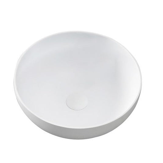 LONDON Matte White Basin (Round:390x390x145)