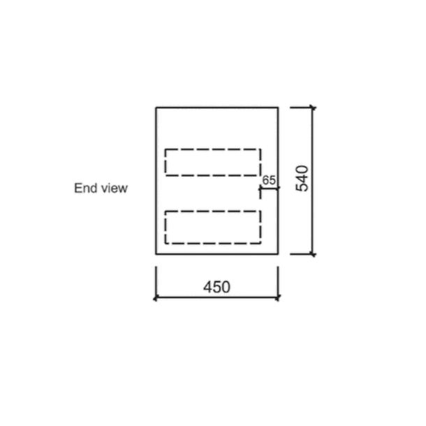 LEONA Wall Hung Vanity Gloss White (All Sizes)