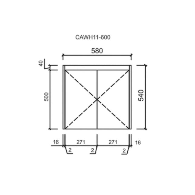 LOLA Wall Hung Vanity Grey (All Size)