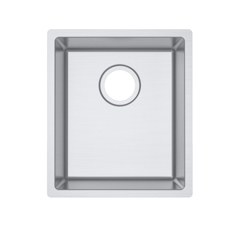 Single Bowl Handmade 304 Stainless Steel Sink 380x440mm