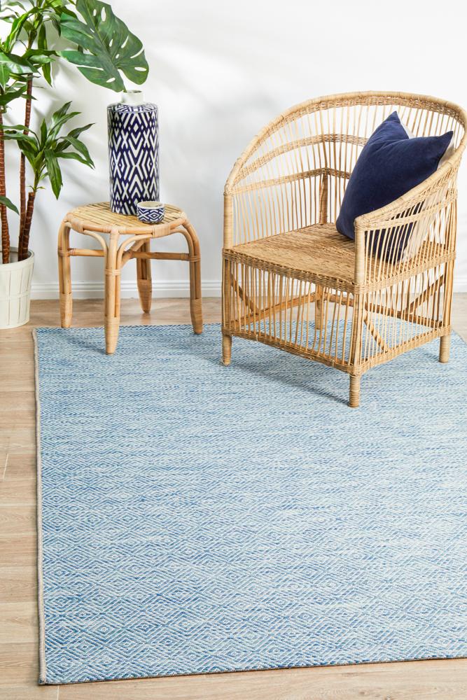 Terrace Blue Outdoor Rug