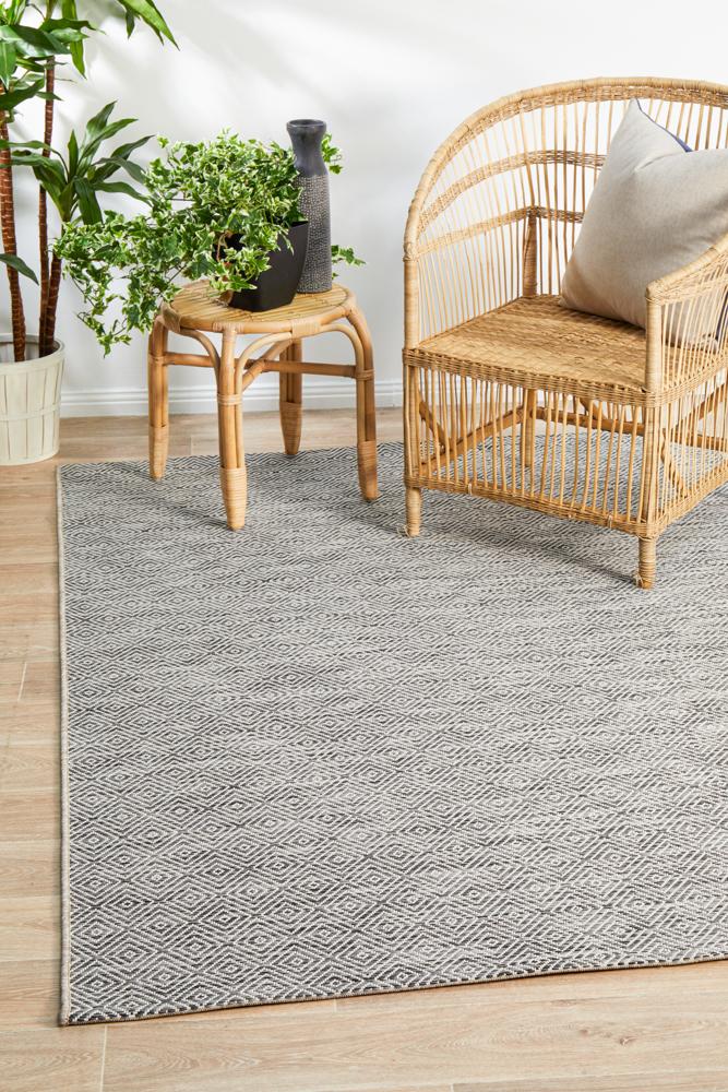 Terrace Grey Outdoor Rug