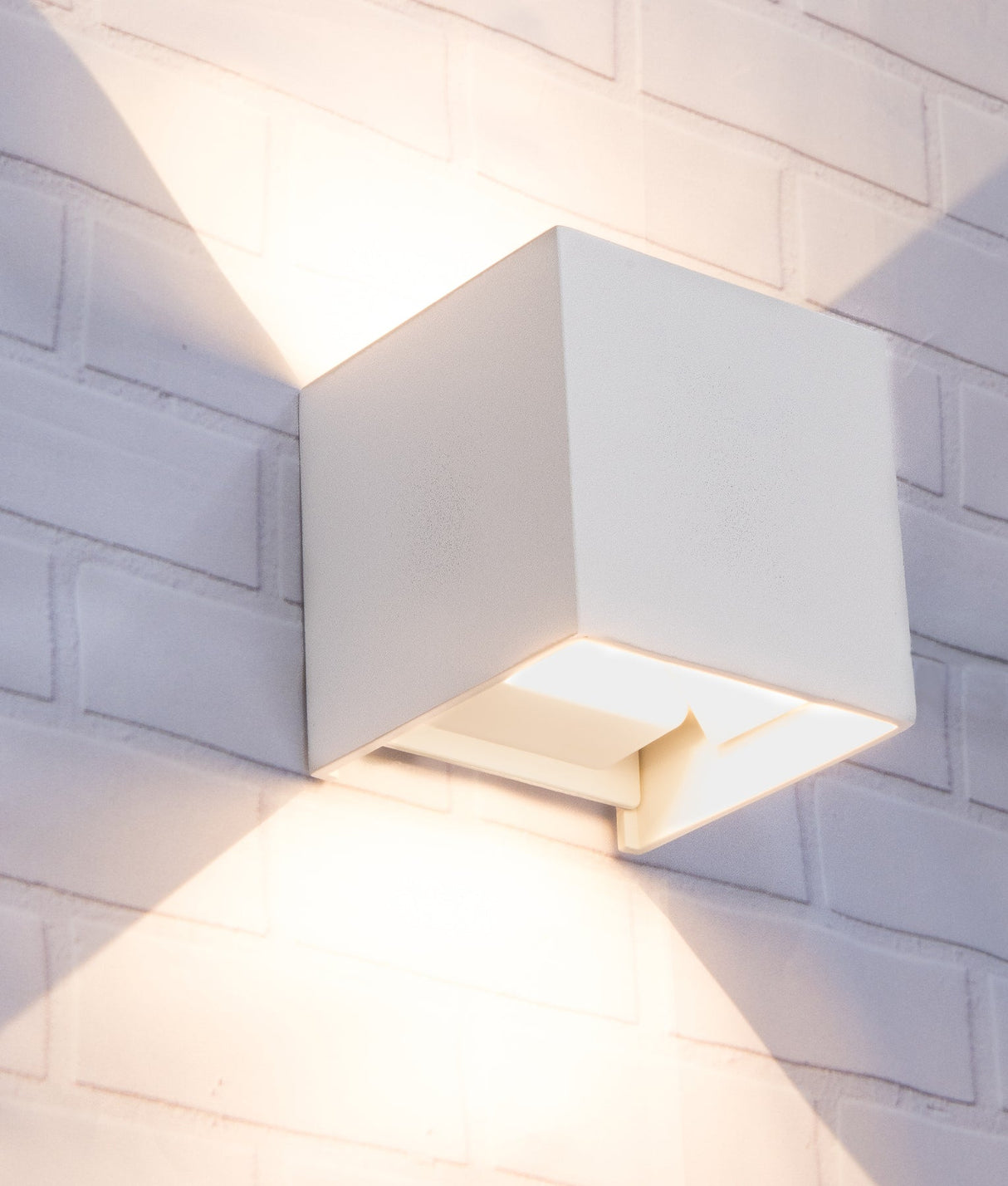 TOCA: Exterior LED Adjustable Lens Cover Surface Mounted Up/Down Wall Lights IP54