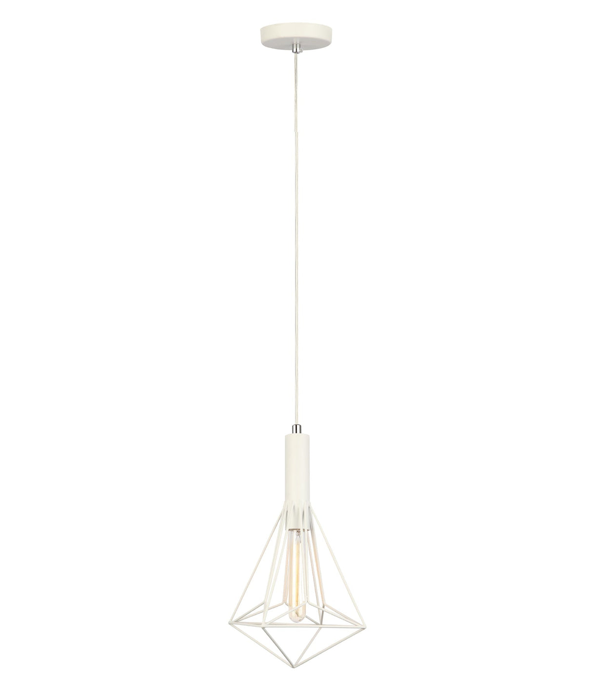 BLACKBAND & WHITEBAND: Diamond Shape Bird Cage Pendant Lights