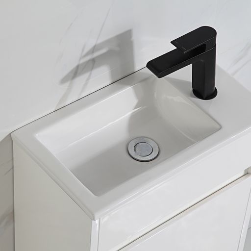 BRANT Mini Wall Hung Vanity Gloss White