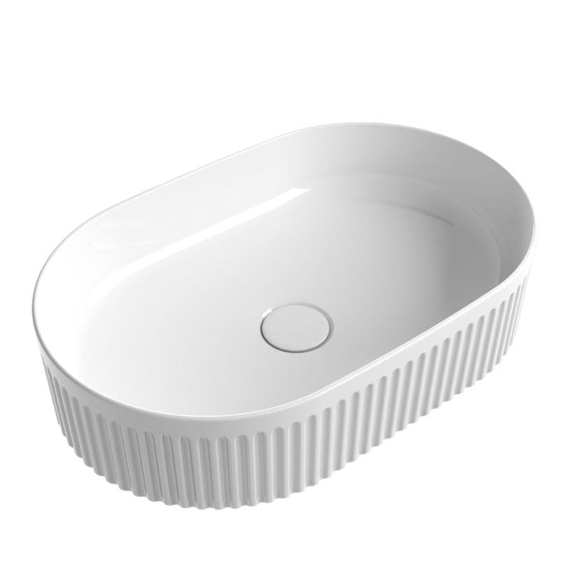 Aulic CADEL Ceramic Basin (Oval: 500x320x120)