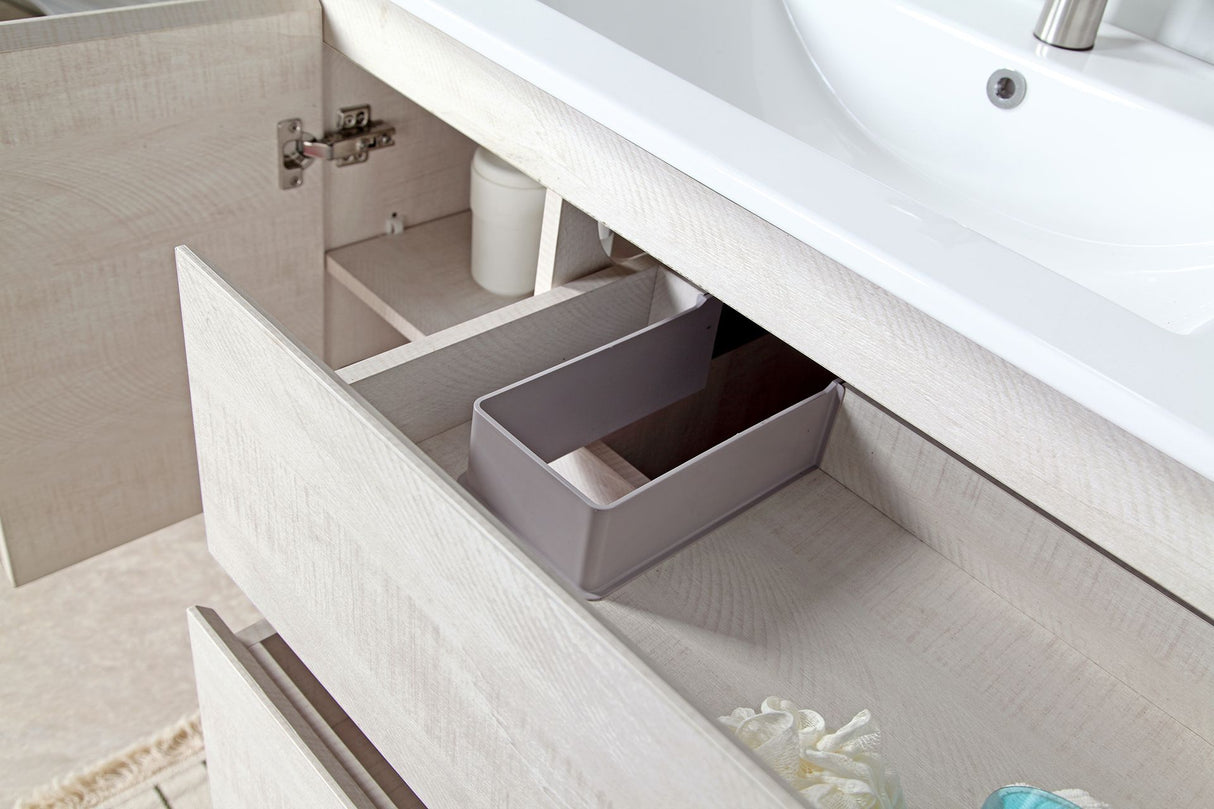 ELISA Wall Hung Vanity White (All Size)