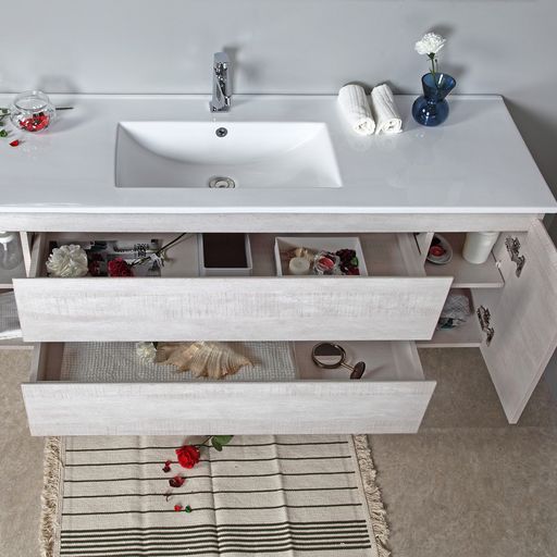 ELISA Wall Hung Vanity White (All Size)