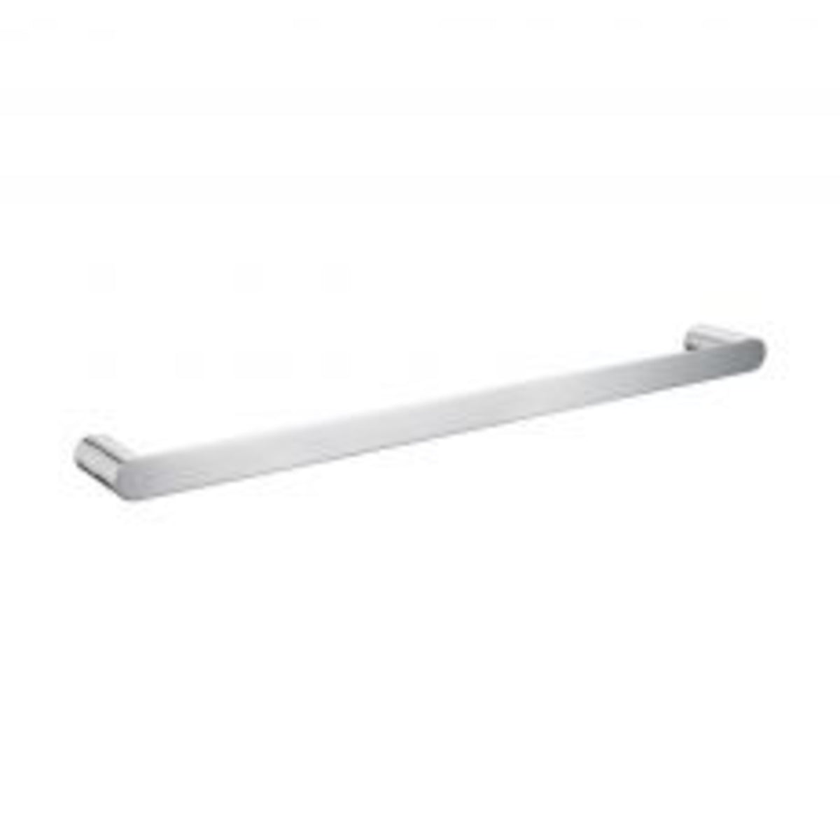 Bellino Solid Brass Single Towel Rail 600mm - Chrome