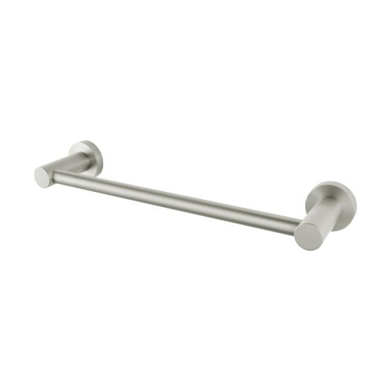 Pentro Single Bar Towel Ring - Brushed Nickel