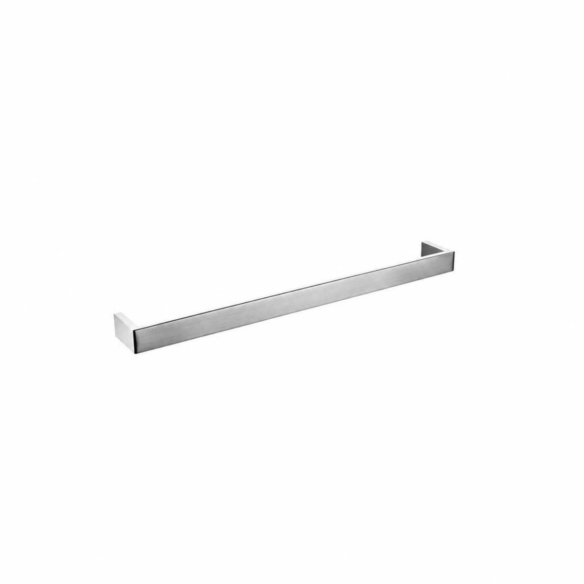 Cavallo AR71 Square Single Towel Rail 600mm - Chrome