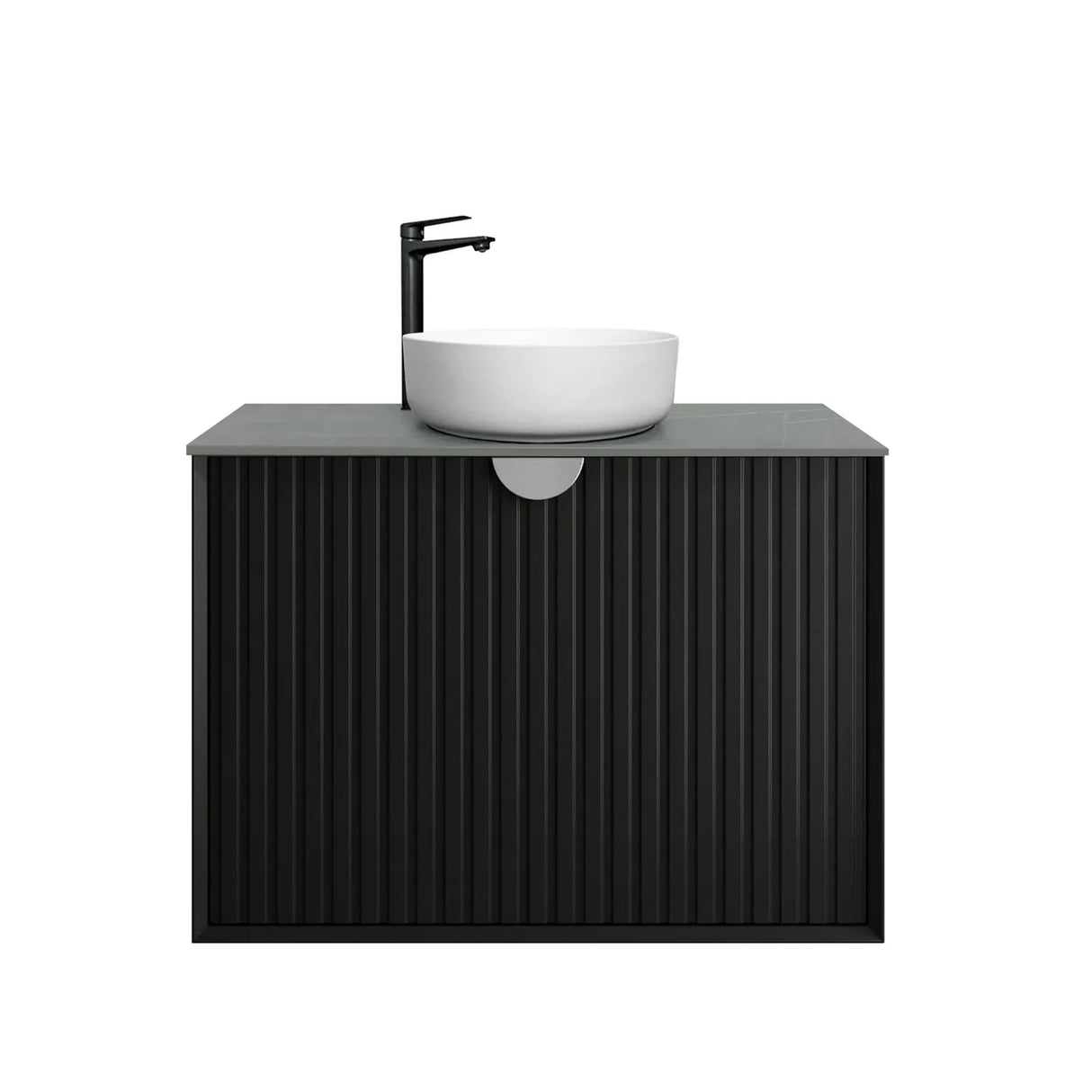 Vanity MARLO Wall Hung 750mm Matte Black