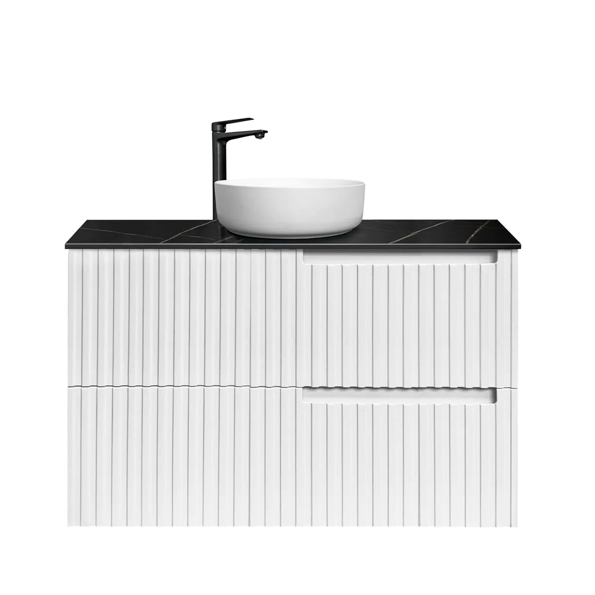 Vanity NOOSA Wall Hung 900mm Satin White