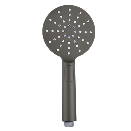 Pentro Round 3 Functions Hand Shower Spray - Brushed Gun Metal
