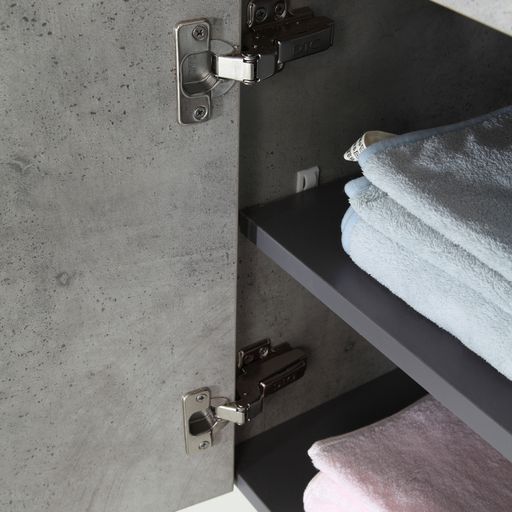LOLA Wall Hung Vanity Grey (All Size)