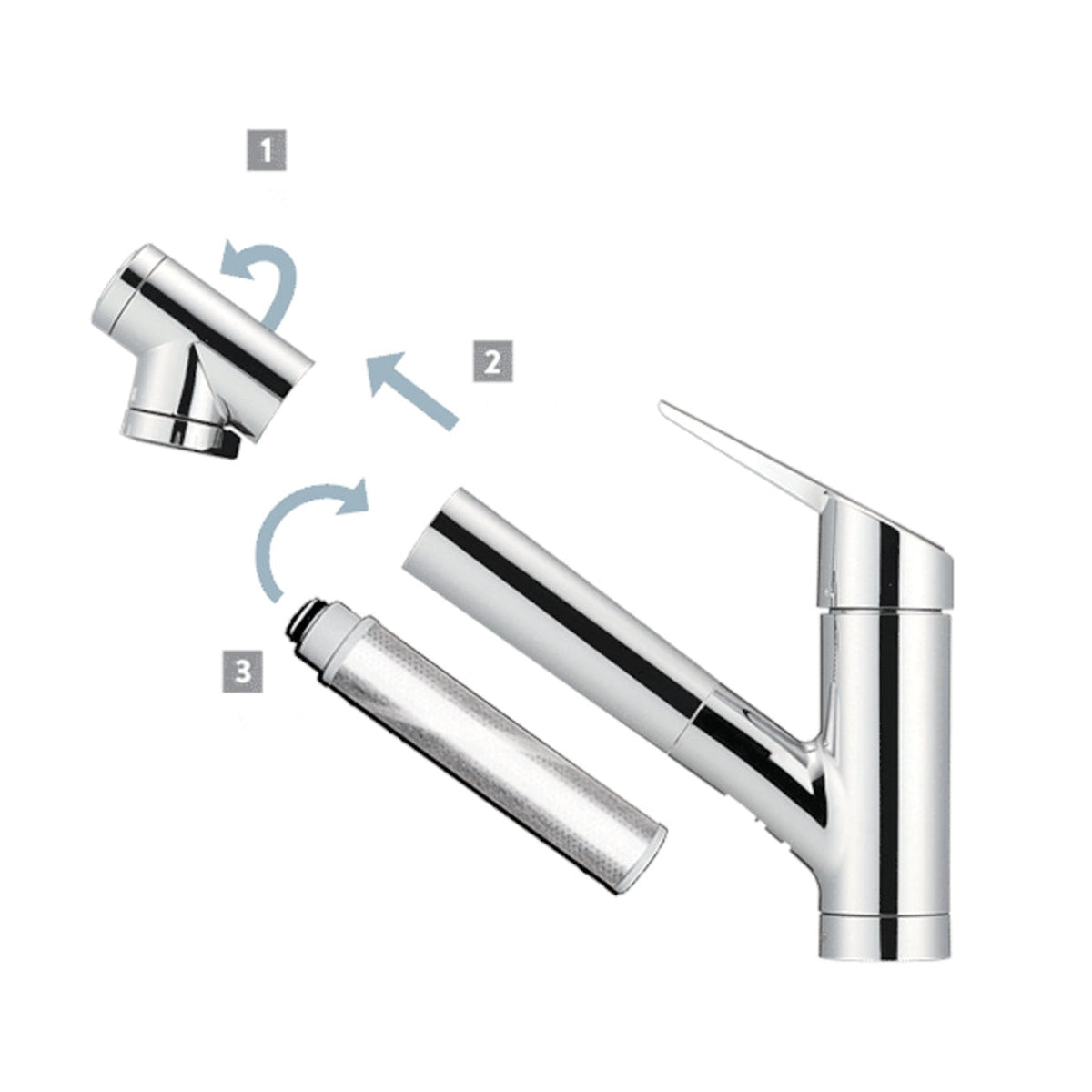 Taqua Built-in Water Filter Tap