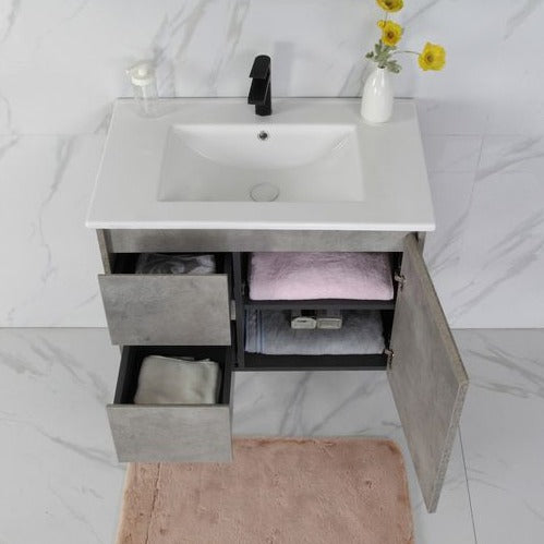 LOLA Wall Hung Vanity Grey (All Size)