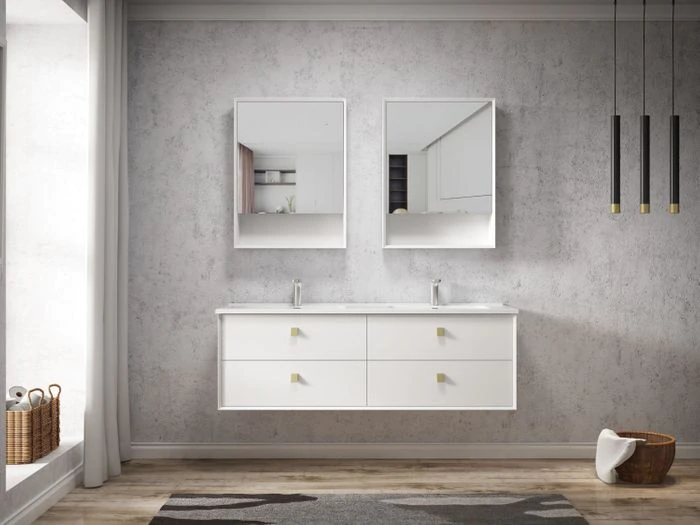 What are the best moisture-resistant bathroom vanity materials out there?
