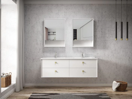 What are the best moisture-resistant bathroom vanity materials out there?