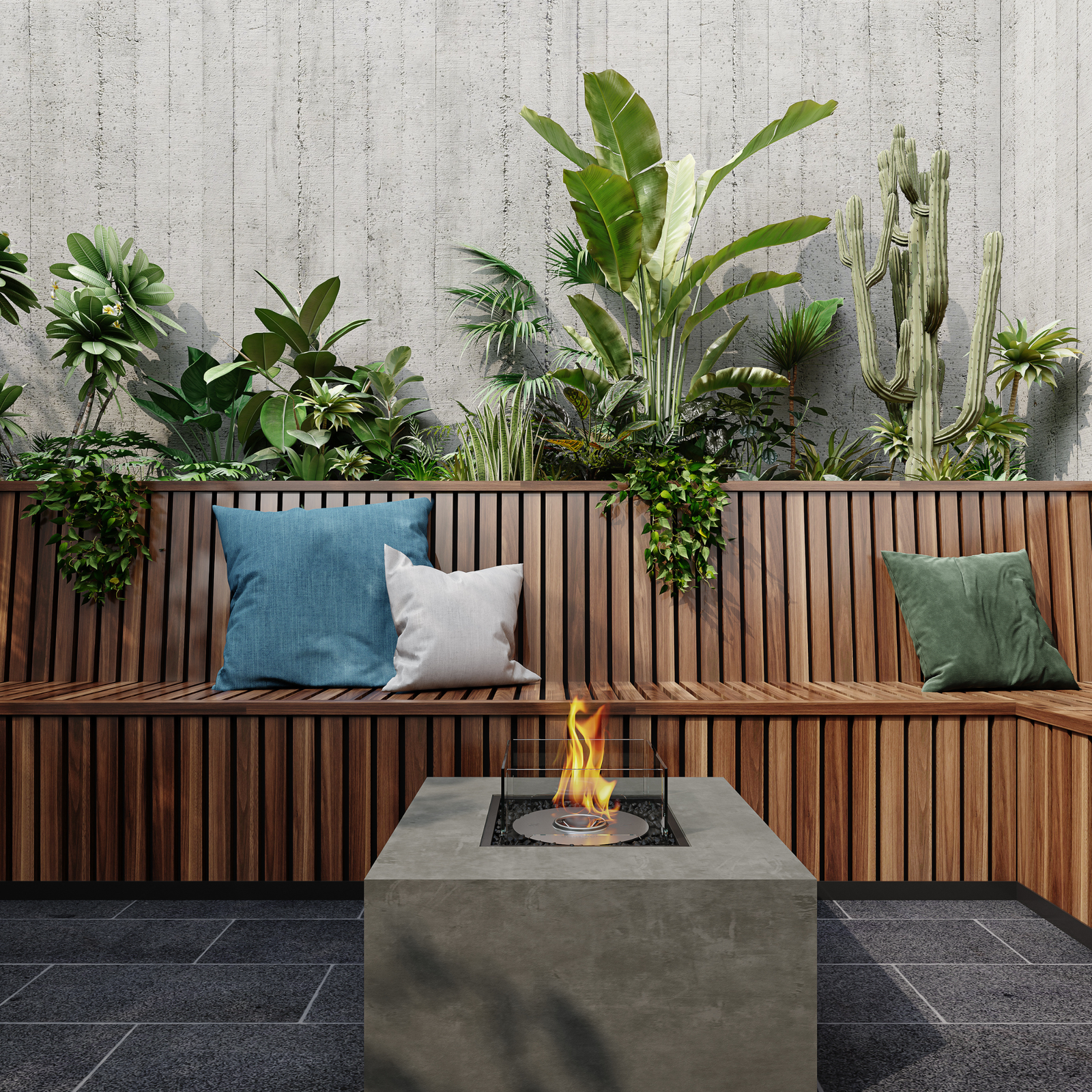 EcoSmart Fire at Zure: Reimagine Your Outdoor Living Space