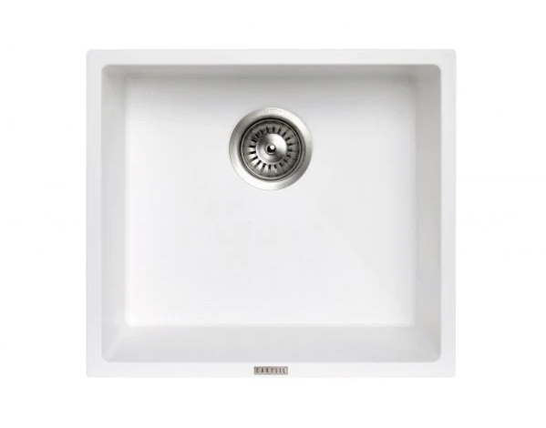 CARYSIL MAGIC SALSA WHITE GRANITE KITCHEN SINK 457X406MM