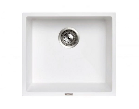 CARYSIL MAGIC SALSA WHITE GRANITE KITCHEN SINK 457X406MM