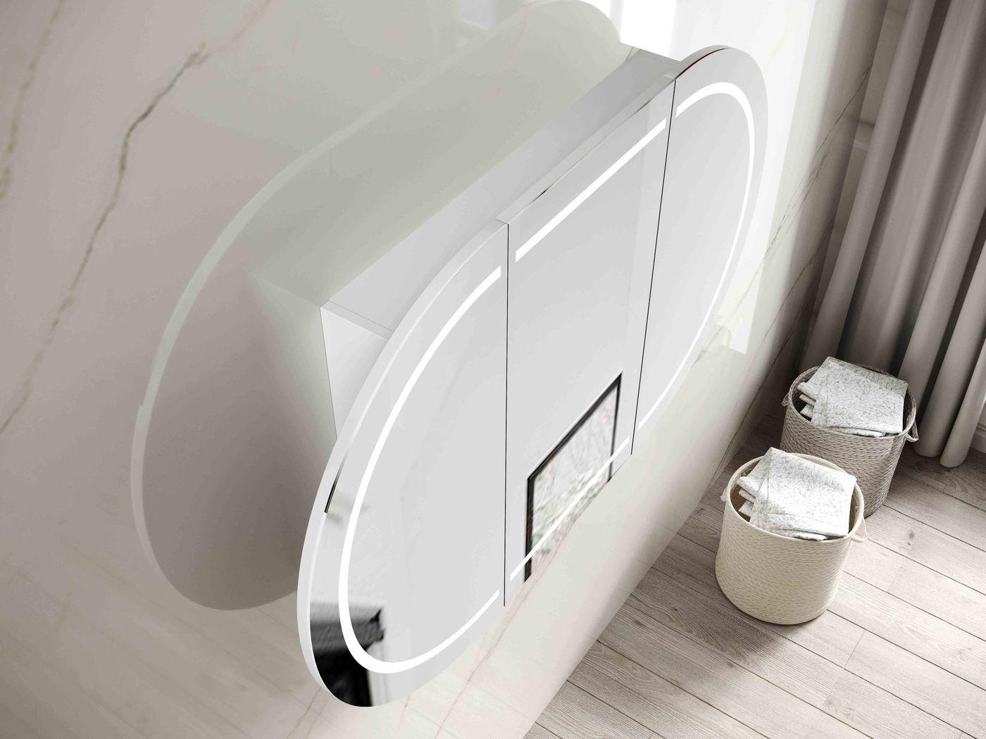 What are the Different Types of LED shaving Cabinets and Bathroom mirrors