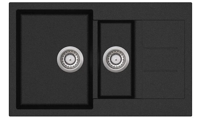 ALEKSANDER DOUBLE BOWLS 800X500X200MM GRANITE KITCHEN SINK