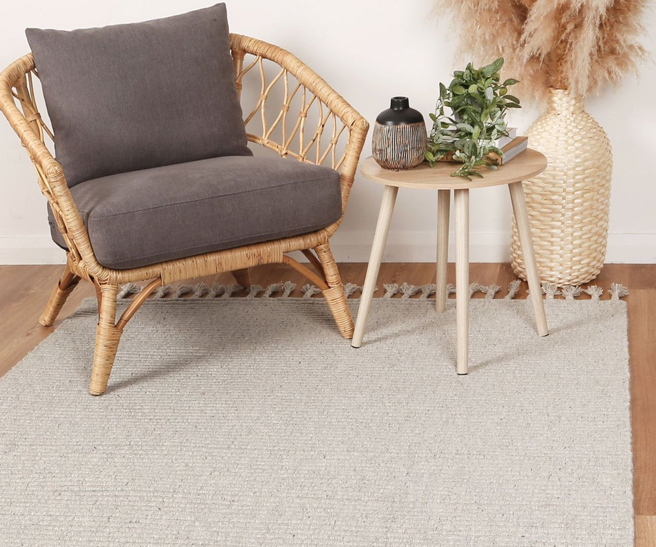 How do you make your old, beaten down shaggy rug fluffy again?