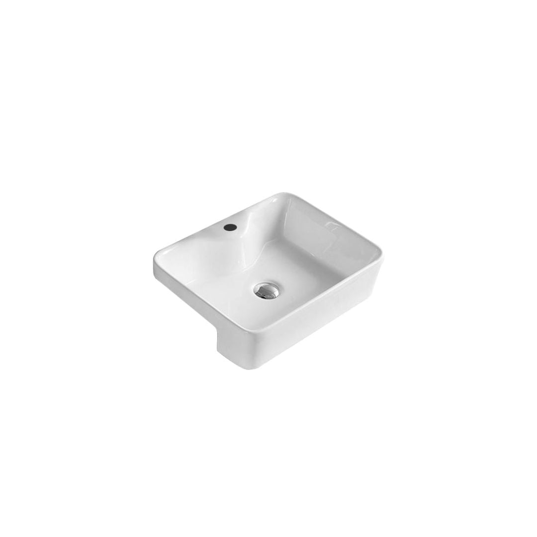 Semi Recess Basin