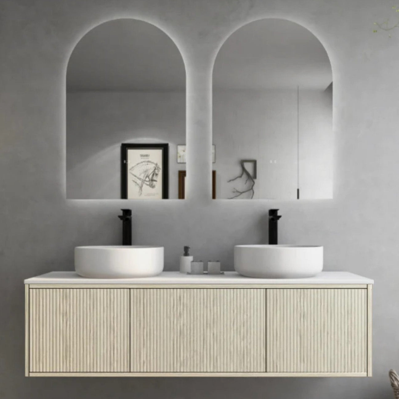 Coastal Oak Bellevue Vanity