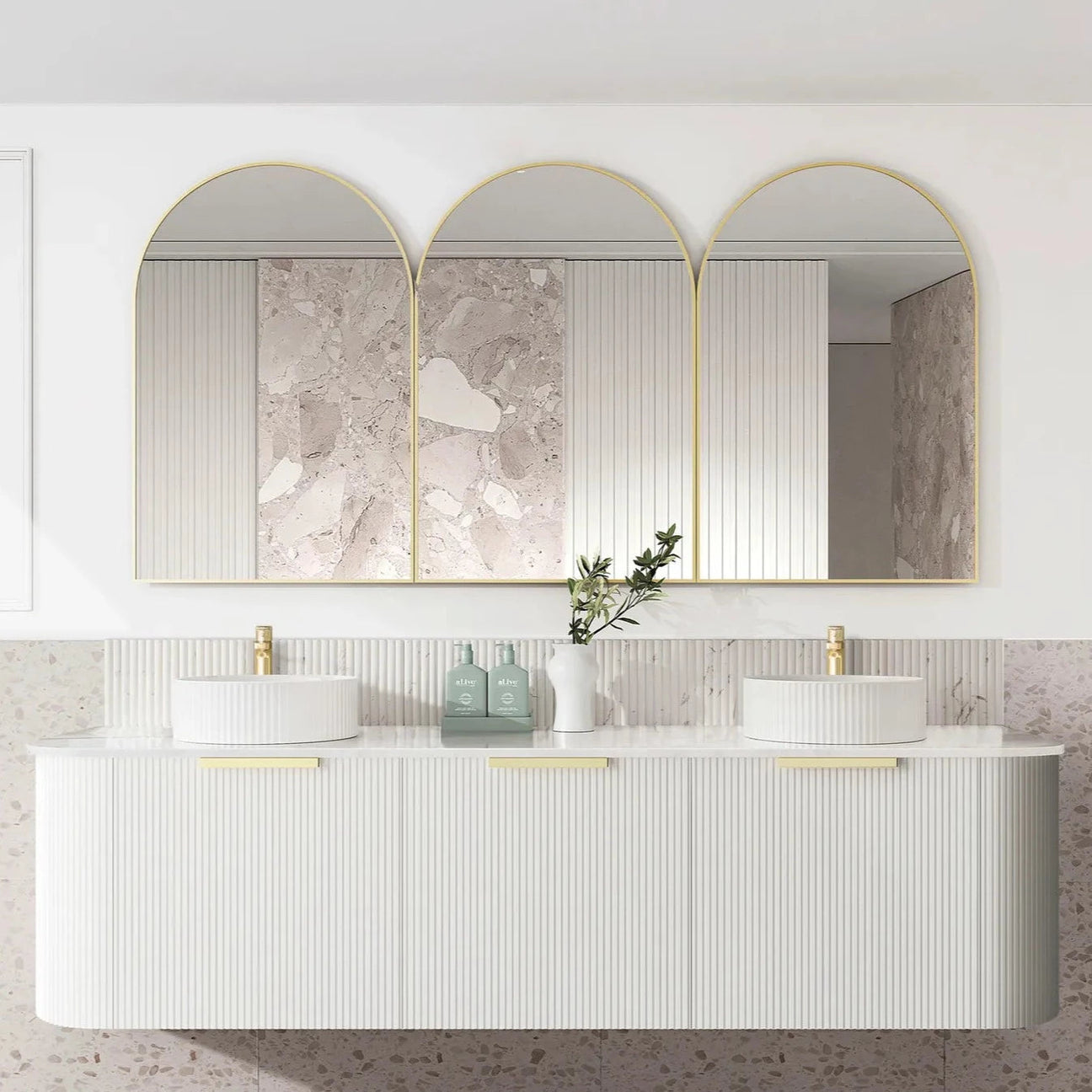 Matte White Burleigh Vanity