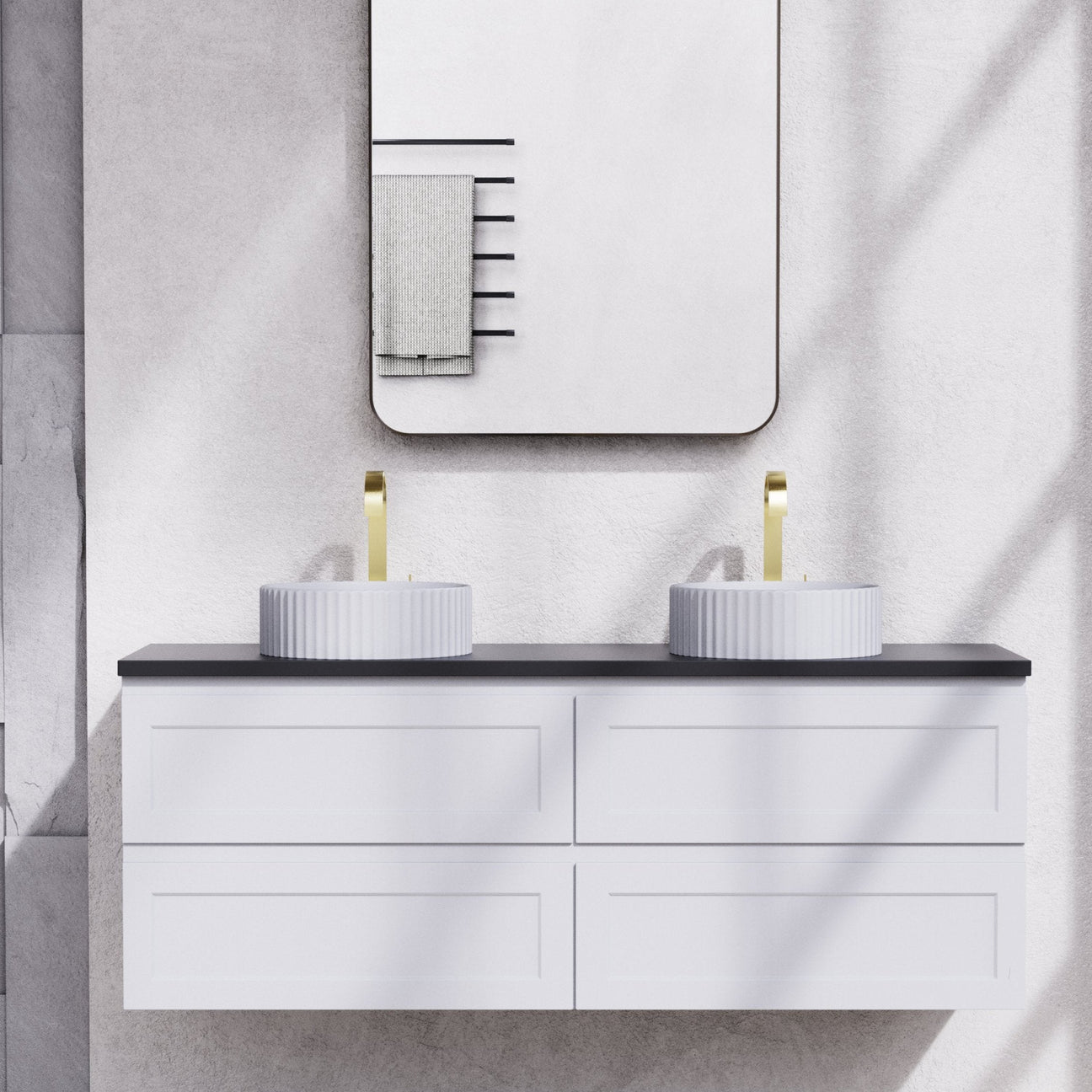 Matte White Fremantle Vanity