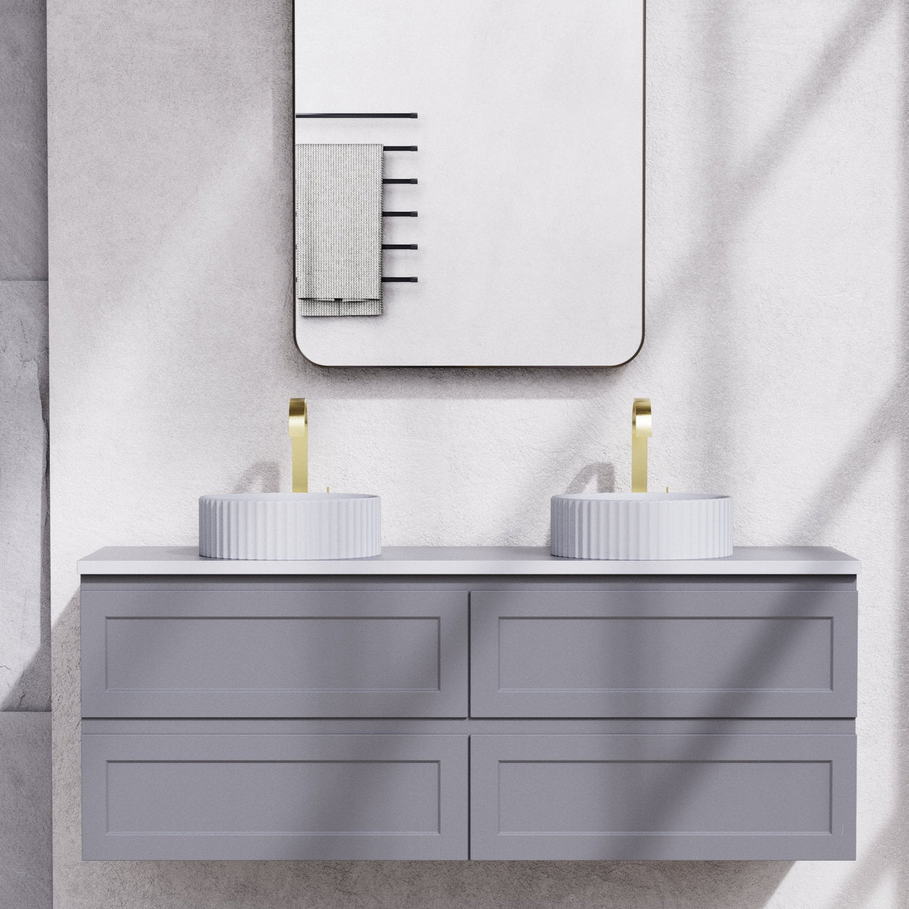 Matte Grey Fremantle Vanity
