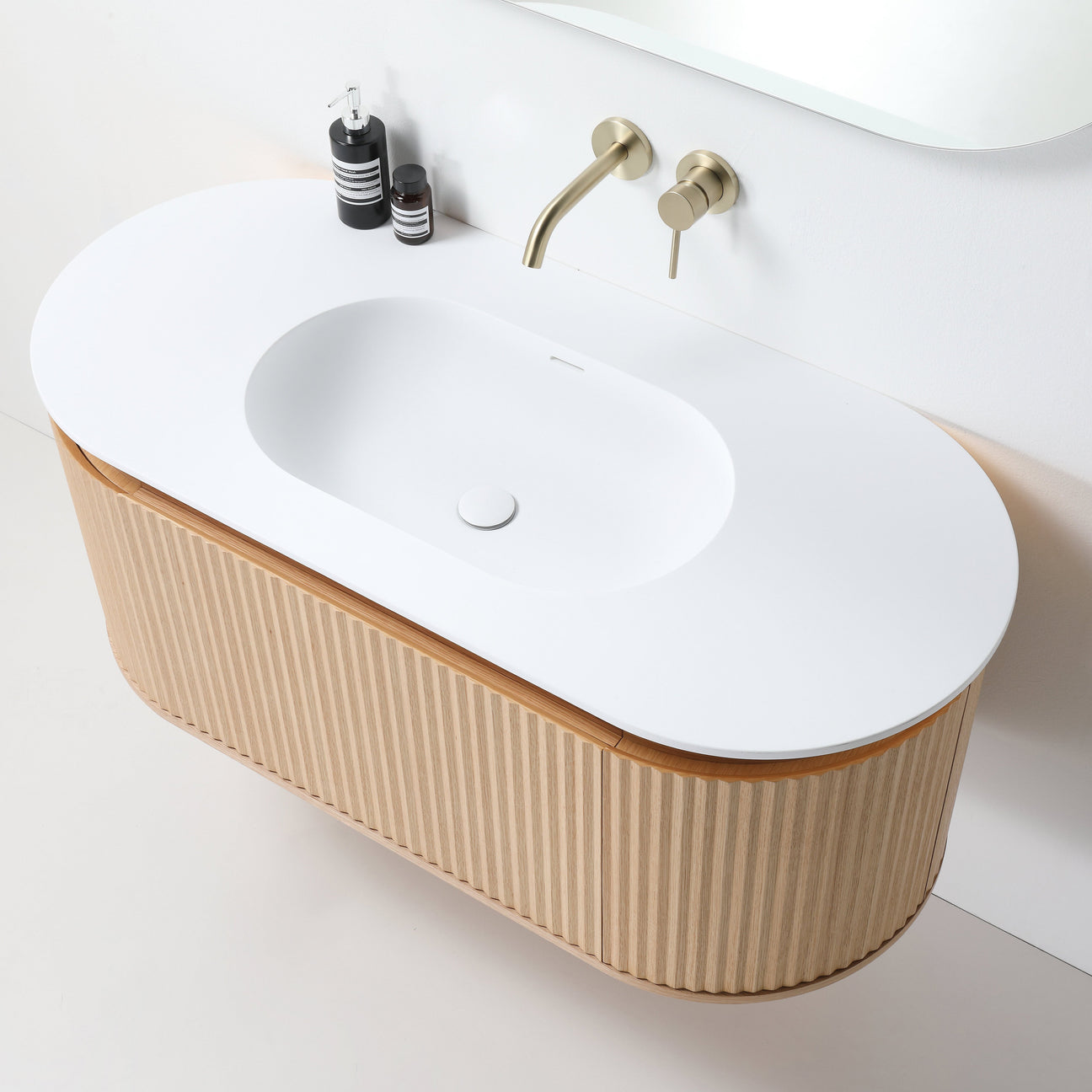Natural oak Sainos Vanity