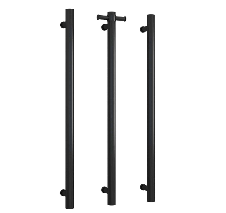 Thermorail Unheated Straight/Round Vertical Bar 900x142x100mm