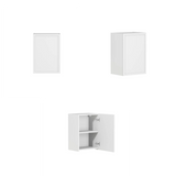 Hampshire White Laundry Cabinet Set 1715x600x2100 (Set B)