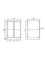 Hampshire White Wall and Base Cabinet (650mm)