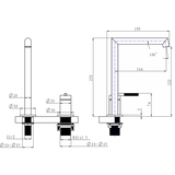 Caddence Split Type Basin Mixer