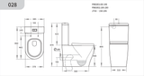 Smart Zeus Rimless Tornado Gloss White Toilet Suite