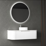 PETRA MARK II Wall Hung Curve Vanity Matte White (All Sizes)