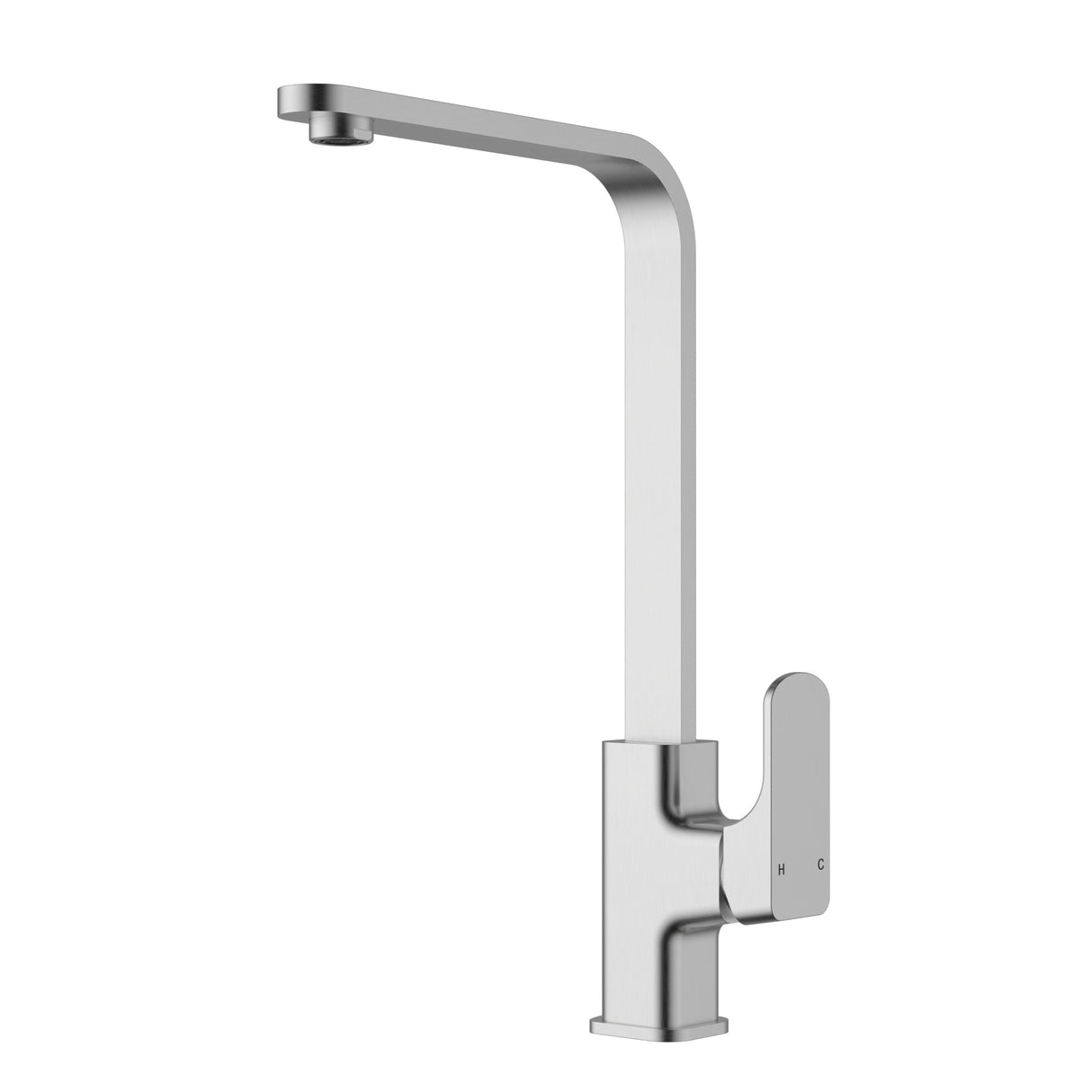 Eden Round Cornered Rectangle Handle Sink Mixer Lead Free