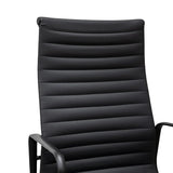 Calibre COC2970-YS - Executive Leather Office Chair - Full Black
