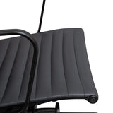 Calibre COC2970-YS - Executive Leather Office Chair - Full Black