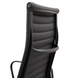 Calibre COC2970-YS - Executive Leather Office Chair - Full Black