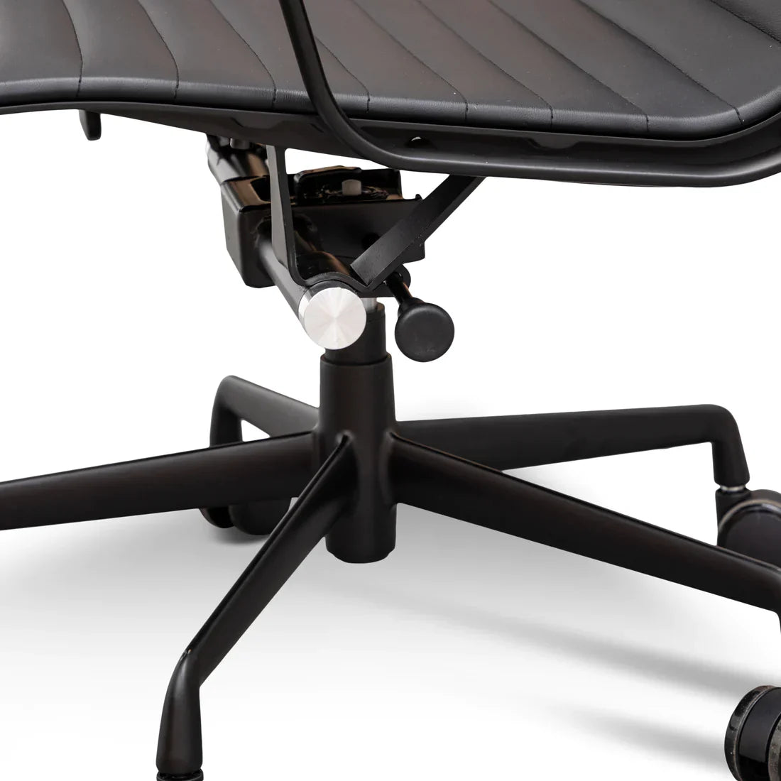 Calibre COC2970-YS - Executive Leather Office Chair - Full Black
