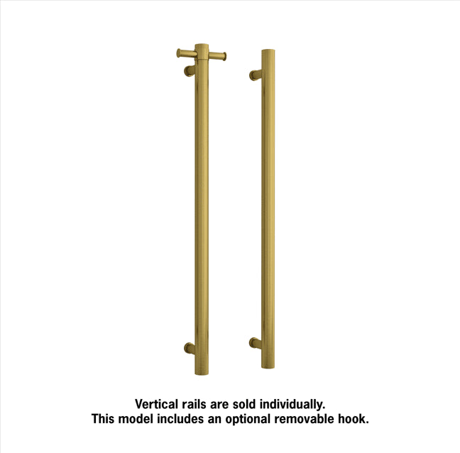 Thermorail Straight/Round 240Volt Vertical Bar 900x142x100mm 20Watts