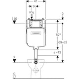 Berlin99 Wall-Faced Floor Pan Toilet (Matte White)